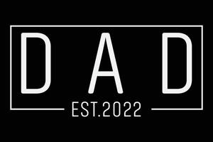 papá gracioso del padre día camiseta diseño vector