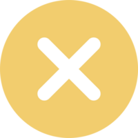 Cross sign symbol png