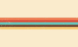 Retro lines background. Colorful 60s and 70s stripes vector illustration design.