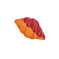 mini fraise croissant png