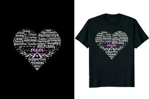 Mother's day t-shirt design, Mother's day svg t-shirt design vector