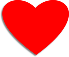 icona del cuore rosso png