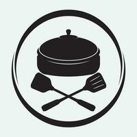 Cooking icon logo creative vector