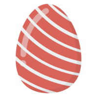 Red easter egg png