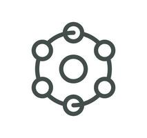 Skin care related icon outline and linear vector. vector