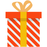 Colorful gift box png