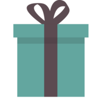 Colorful gift box png