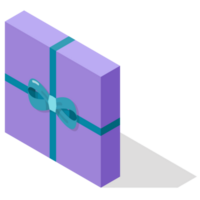 Colorful gift box png