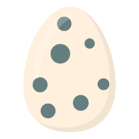 Polka dot easter egg png