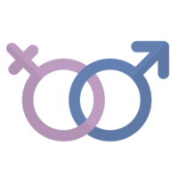 Gender symbol illustration png