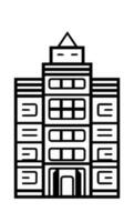 buildings icon vector symbol