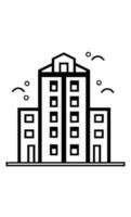 buildings icon vector symbol