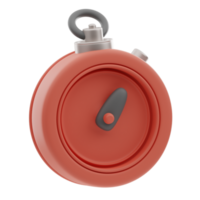 Stop Watch Delivery 3D Illustration png