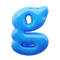 3d alphabet ballon png