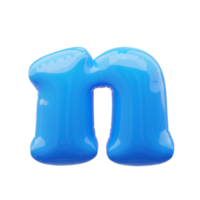 3d alphabet ballon png