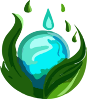 Environment protection png graphic clipart design