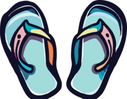 Flipflop png graphic clipart design