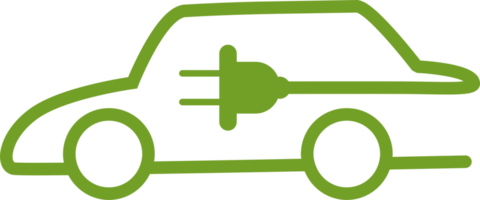 Ev car png graphic clipart design