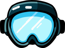 Diving goggle png graphic clipart design