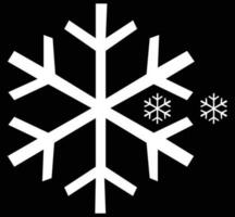 copos de nieve, blanco copo de nieve, frío clima, copo de nieve vector ilustración, hielo icono y firmar, artístico trabajar, artístico diseño, monocromo mínimo estilo diseño, adecuado para impresión y social medios de comunicación