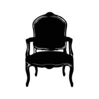 Chair Silhouette Design vector