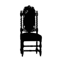 Chair Silhouette Design vector