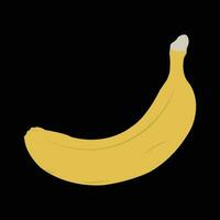 Bananas in flat style vector. vector