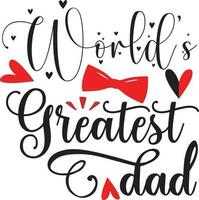 Dad Quotes Design free vector