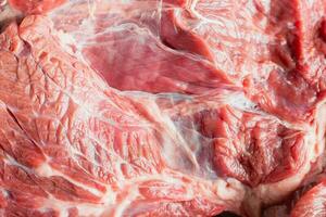 crudo carne de vaca carne textura foto