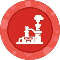 Nuclear Plant Vector Icon