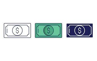 Dollar Money vector icon