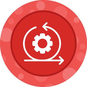 icono de vector de flujo de trabajo