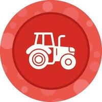 icono de vector de tractor