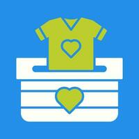 Cloth Donate Vector Icon