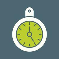 Wall Clock Vector Icon