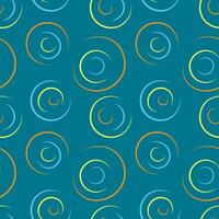 Seamless pattern, festive colorful abstract background with circles. Design for packaging, print, textile, vector