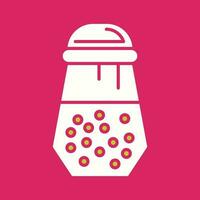 Salt Shaker Vector Icon