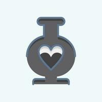 Icon Vase. related to Decoration symbol. doodle style. simple design editable. simple illustration vector