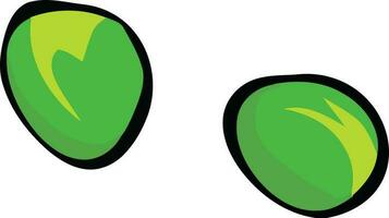 peas Illustration Vector