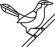 Bird Illustration Vector