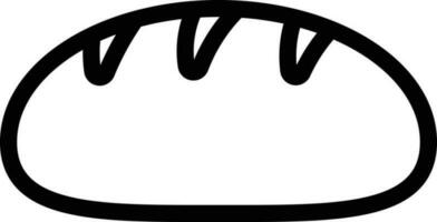 loaf of bread vector