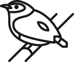 Bird Illustration Vector