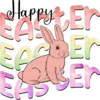 Happy Easter Day Sublimation Design, perfect on t shirts, mugs, signs, cards and much more png