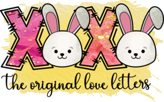 Xo Xo Easter Day Sublimation Design, perfect on t shirts, mugs, signs, cards and much more png