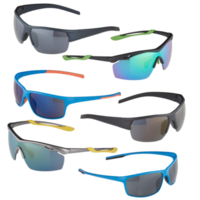 mode des lunettes de soleil groupe Couper en dehors isolé sur Contexte transparent png