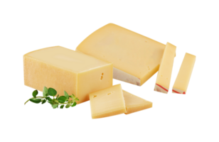 queso Parmigiano Reggiano o parmesano cortar fuera aislado en antecedentes transparente png