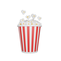 Popcorn 3d icon. png