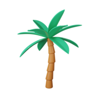 Palm tree 3D icon. png