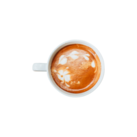 coffee cup isolated on transparent background. Png realistic design element.