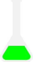 garrafa laboratório isolado png